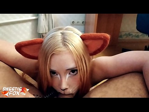❤️ Kitsune ਉਸ ਦੇ ਮੂੰਹ ਵਿੱਚ ਡਿਕ ਅਤੇ ਕਮ ਨਿਗਲ ਸੁਪਰ ਪੋਰਨ ❌❤